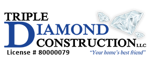 Triple Diamond Construction logo