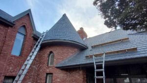 Euroshield rubber shingles installed on an Oklahoma City home by Triple Diamond Construction