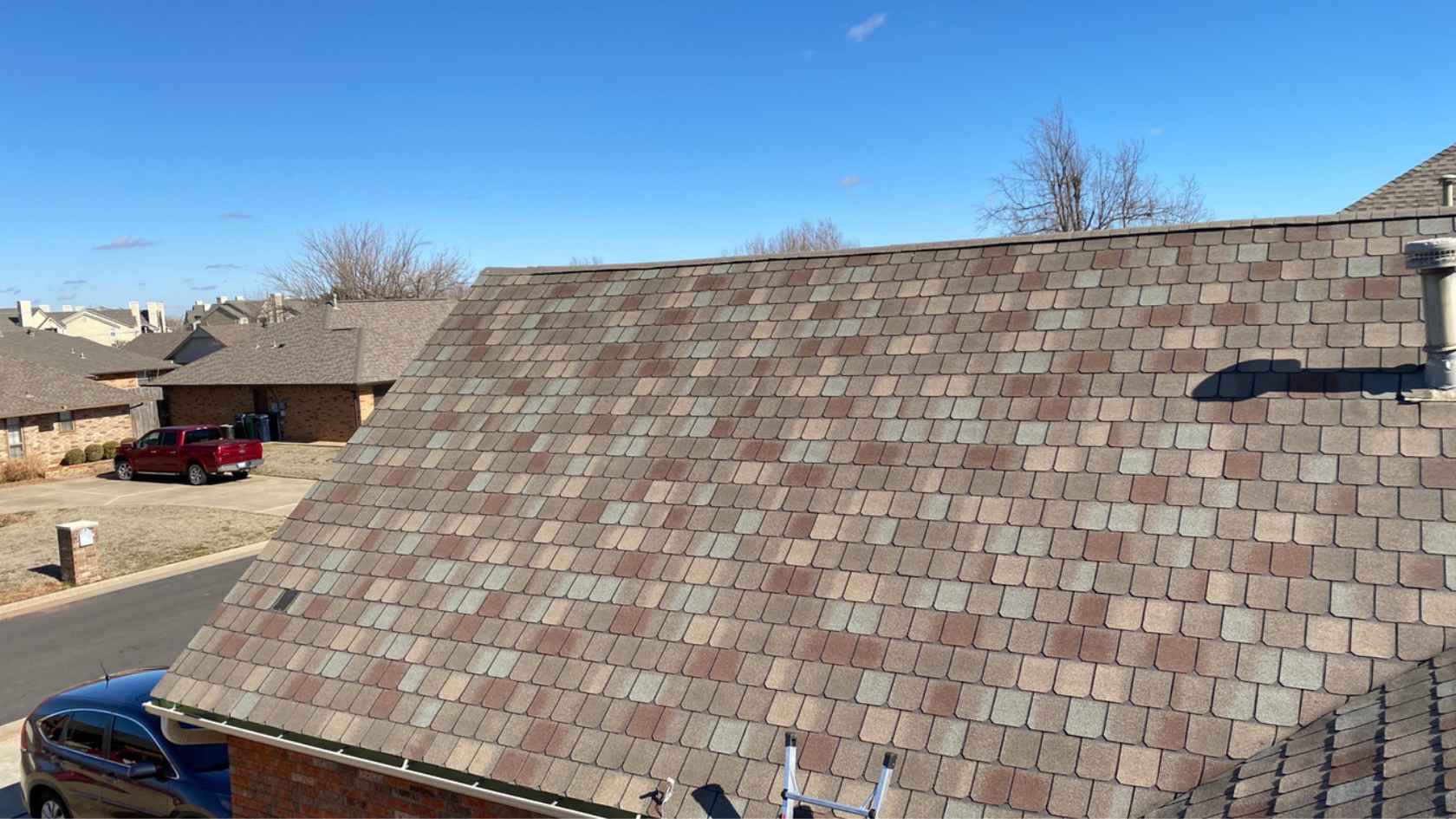 hme with discontinued roof shingles in Oklahoma City