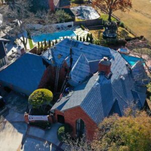 during rubber roof installation 3