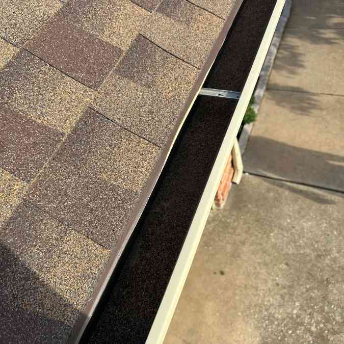 damage found by roofer while fixing hail damage on roof in Oklahoma City