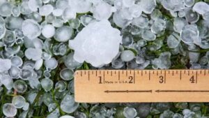 hail size and its impact on a homes exterior