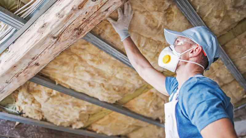waiting to fix roof leak causes structural damage to roof rafters, decking, and insulation